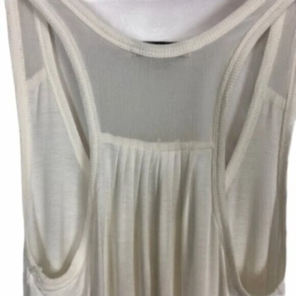 Twenty-One | Women's White Scoop Neck Sleeveless Tank Blouse Size Small